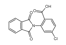 4-chloro-2-(1,3-dioxo-1,3-dihydro-2H-isoindol-2-yl)benzoic acid Structure