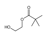 2-hydroxyethyl 2,2-dimethylpropanoate Structure