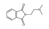 N-[2-(dimethylamino)ethyl]phthalimide Structure