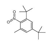1,5-ditert-butyl-3-methyl-2-nitrobenzene结构式