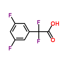 2-(3,5-difluorophenyl)-2,2-difluoroacetic acid Structure