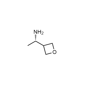 (1S)-1-(氧杂环丁烷-3-基)乙胺结构式