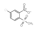 4-chloro-2-nitrophenylmethyl sulphone Structure