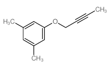 Benzene,1-(2-butyn-1-yloxy)-3,5-dimethyl-结构式