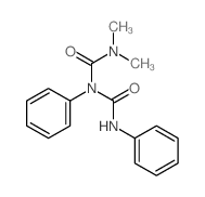 Imidodicarbonicdiamide, N,N-dimethyl-N',2-diphenyl- Structure