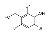3-hydroxy-2,4,6-tribromobenzyl alcohol结构式