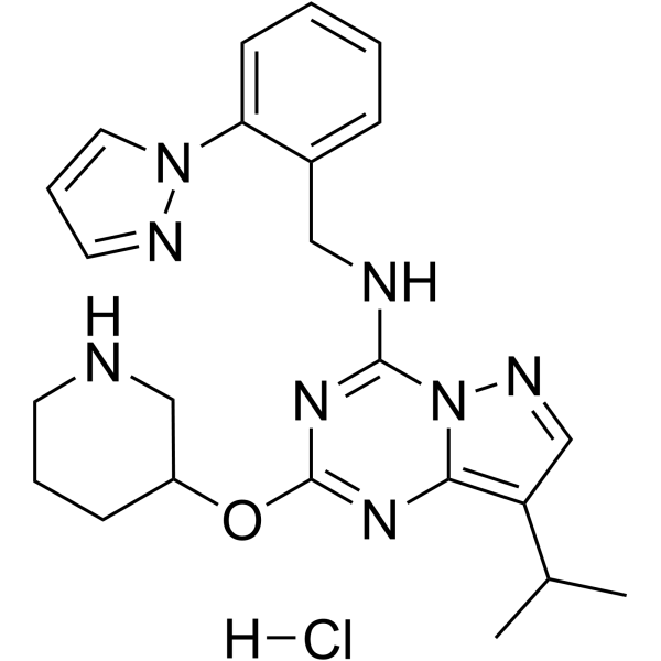 LDC4297 hydrochloride Structure