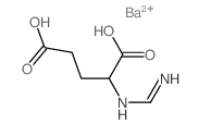 L-Glutamic acid,N-(iminomethyl)-, barium salt (2:1)结构式