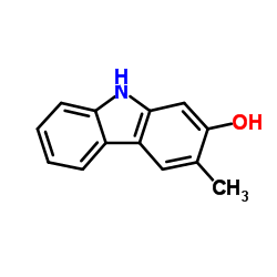 3-甲基-9H-咔唑-2-醇结构式