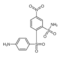 2-((4-AMINOPHENYL)SULPHONYL)-5-NITROBENZENESULPHONAMIDE结构式