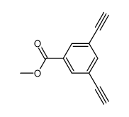 3,5-DIETHYNYLBENZOIC ACID METHYL ESTER structure