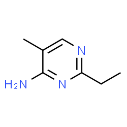 4-Pyrimidinamine, 2-ethyl-5-methyl- (9CI) structure