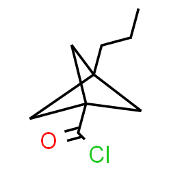 Bicyclo[1.1.1]pentane-1-carbonyl chloride, 3-propyl- (9CI) picture