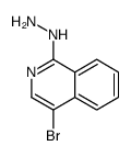 (4-BROMO-ISOQUINOLIN-1-YL)-HYDRAZINE structure