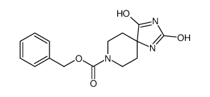 2,4-二氧代-1,3,8-三氮杂螺[4,5]癸烷-8-甲酸苄酯结构式