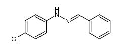 benzaldehyde-(4-chloro-phenylhydrazone)结构式