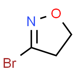 Isoxazole, 3-bromo-4,5-dihydro- (9CI)结构式