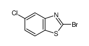 2-溴-5-氯苯并噻唑结构式