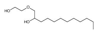 1-(2-hydroxyethoxy)dodecan-2-ol Structure