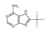 8-(trifluoromethyl)-7H-purin-6-amine结构式