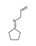 N-Allylcyclopentylideneamine Structure