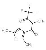 1,3-Butanedione,1-(2,5-dimethyl-3-furanyl)-4,4,4-trifluoro-2-methyl- structure