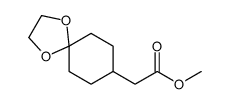1,4-二噁螺[4.5]癸烷-8-乙酸甲酯结构式