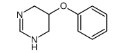 5-phenoxy-1,4,5,6-tetrahydropyrimidine结构式