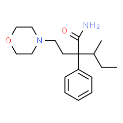 (+)-1-(3-Cyclohexyl-3-hydroxy-3-phenylpropyl)-1-ethylpyrrolidinium iodide Structure