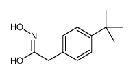 2-(p-tert-Butylphenyl)acetohydroxamic acid structure