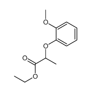 ethyl 2-(2-methoxyphenoxy)propanoate结构式