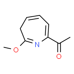 Ethanone, 1-(2-methoxy-3H-azepin-7-yl)- (9CI) Structure