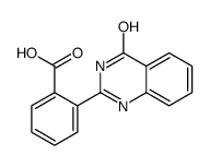 2-(4-oxo-1H-quinazolin-2-yl)benzoic acid结构式