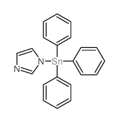 1H-Imidazole,1-(triphenylstannyl)-结构式