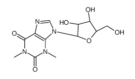 theophylline 9-riboside Structure
