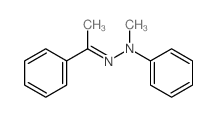 Ethanone, 1-phenyl-, 2-methyl-2-phenylhydrazone picture