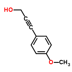 3-(4-Methoxyphenyl)-2-propyn-1-ol Structure