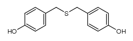 bis(4-hydroxybenzyl)sulfide结构式