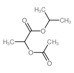 Propanoic acid, 2-(acetyloxy)-,1-methylethyl ester picture