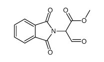 3-oxo-2-phthalimido-propionic acid methyl ester Structure