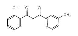 1-(2-hydroxyphenyl)-3-(3-methylphenyl)propane-1,3-dione结构式