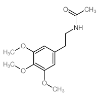 Acetamide, N-(3,4,5-trimethoxyphenethyl)- structure