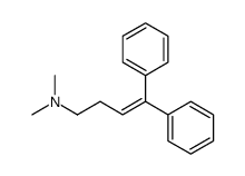 (4,4-diphenyl-but-3-enyl)-dimethyl-amine结构式