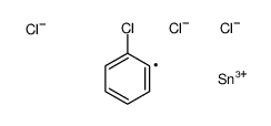 trichloro-(2-chlorophenyl)stannane Structure