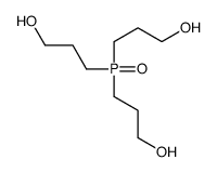3-[bis(3-hydroxypropyl)phosphoryl]propan-1-ol structure
