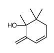 1,6,6-trimethyl-2-methylidenecyclohex-3-en-1-ol Structure