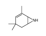3,3,5-trimethyl-7-azabicyclo[4.1.0]hept-4-ene结构式