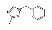 1-benzyl-4-methylimidazole结构式