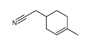 4-Methyl-3-cyclohexen-1-acetonitril Structure