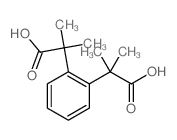 1,2-Benzenediaceticacid, a1,a1,a2,a2-tetramethyl- Structure